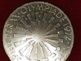 Vokietija 10 markių 1972 XX Olimpiada -ag625*15.5G - nuotraukos Nr. 6
