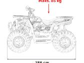 Benzininis keturratis Pro Rider 200cc Klaipėda - nuotraukos Nr. 3