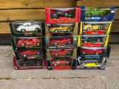 1:18 nauji supakuoti bburago, revell, mira,anson,