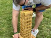 Lauko žaidimų Cornhole,golfo kopėtėlių,jenga nuoma - nuotraukos Nr. 8