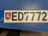 Valstybiniai automobilio numeriai 777 999