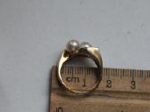 Benhard Hertz BH Copenhagen 585auksas su perlais - nuotraukos Nr. 12