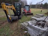 Bobcat vikšrinis, ekskavatorius, dumperis raciokas - nuotraukos Nr. 23