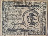 Amerikos banknotai 1773-1780 - nuotraukos Nr. 8