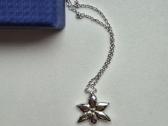Swarovski grandinėlė su pakabuku orchidėja - nuotraukos Nr. 3