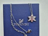 Swarovski grandinėlė su pakabuku orchidėja - nuotraukos Nr. 5