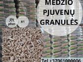 Medžio pjuvenų granulės