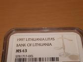 1 Litas bankui 75m.