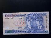 10 Litu 1997m.arba mainau 1916-1918m Reihsmark