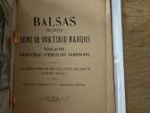 Balsas skurdas sunų ir dukterių Marijos 1908 m.