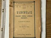 Vadovėlis išmokti dailiai mišioms tarnauti. 1920 m