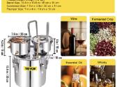 Vandens,alkoholio distiliatorius 12l ,20l,30l,50l. - nuotraukos Nr. 6