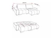 Sofa - lova Turin / Minkštas kampas / 2 in 1 - nuotraukos Nr. 4