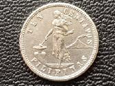 (575) 10 centavų 1903m. Filipinai sidabras 900 - nuotraukos Nr. 2