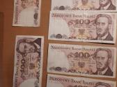 Lenkijos zlotai 100,200,500,1000