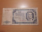 20 Lenkijos zlotu 1948m.