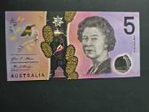 Australija 2016 5 dollars Unc