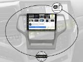 Jeep Grand Cherokee 2008-13 Android multimedia GPS - nuotraukos Nr. 3