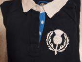 Nauji Scotland rugby moteriški polo marškinėliai