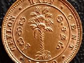 (48) 1/2 cento 1940m. Ceilonas unc