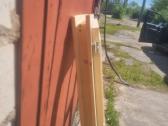 Medinės durys, langai sandėliukui; vasarnamiui - nuotraukos Nr. 5