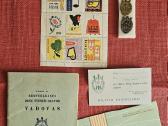 1960 m. jubiliejinės dainų šventės komplektas.