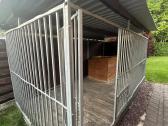 Cinkuotas šuns volijeras su būda 2x4m - nuotraukos Nr. 2