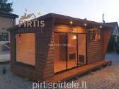 Pirtys pavėsinės medinis sandėliukas sodo namelis - nuotraukos Nr. 18