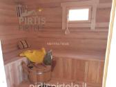 Pirtys pavėsinės medinis sandėliukas sodo namelis - nuotraukos Nr. 19