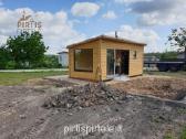 Pirtys pavėsinės medinis sandėliukas sodo namelis - nuotraukos Nr. 11