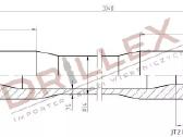 Jt2020 Jt20 Ditch Witch Gręžimo strypai 3m - nuotraukos Nr. 6