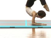 Vidaxl Pripuč. gimnast. kilim. su pompa, žal. sp