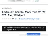 Gartraukis Whirlpool Whvp 62f Lt - nuotraukos Nr. 4