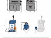 Nuotekų siurblinė Pedrollo Sar 40 – Tex3 0.55kw - nuotraukos Nr. 2
