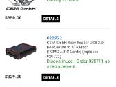 Csm Pcmcia easy reader usb - nuotraukos Nr. 5
