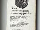 J. Pficneris. Vytautas kaip politikas - nuotraukos Nr. 16