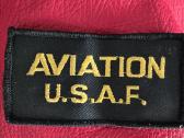Aviatoriaus Vyriška Striukė (u.s.a.f. / Tikra Oda)