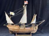 Medinis laivo modelis Pinta 1492. Mastelis 1:65 - nuotraukos Nr. 4