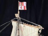 Medinis laivo modelis Pinta 1492. Mastelis 1:65 - nuotraukos Nr. 11