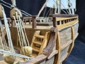 Medinis laivo modelis Pinta 1492. Mastelis 1:65 - nuotraukos Nr. 13