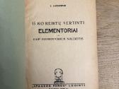 Iš ko reiktų vertinti elementoriai 1930 m. - nuotraukos Nr. 2