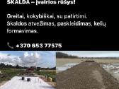Skalda. Kelinis žvyras. Smėlis. Pagrindams - nuotraukos Nr. 29