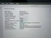 Apple MacBook Pro A2141 I7-9750h 16 GB RAM 500gb - nuotraukos Nr. 7