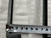 Baldines Metalines Juodos Matines Rankeneles 327mm - nuotraukos Nr. 5