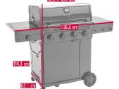 Lauko dujinis grilis Char-broil kepsninė namams - nuotraukos Nr. 5