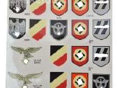 Ww2 Šalmų dekalės,ženklai