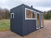 Karkasiniai Mediniai Moduliniai nameliai pirtys - nuotraukos Nr. 2