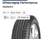 Goodyear Efficientgrip Performance185/60 R15 - nuotraukos Nr. 5