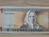 1994 m. 1 litas Aa serija