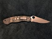 Peilis Spyderco Military G-10 Camo Made in Usa